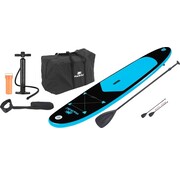 Pacific Planche de stand up paddle gonflable bleu & noir 285 cm 100 kg max - Pacific - Pack complet planche & accessoires - Copy