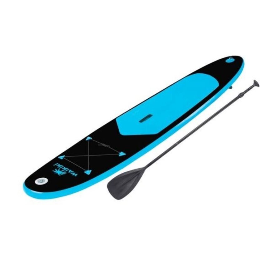 Planche de stand up paddle gonflable bleu & noir 285 cm 100 kg max - Pacific - Pack complet planche & accessoires - Copy