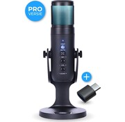 Nuvance Nuvance - Microphone USB avec support - pour PC et Microphone de jeu - Microphone de streaming - RGB