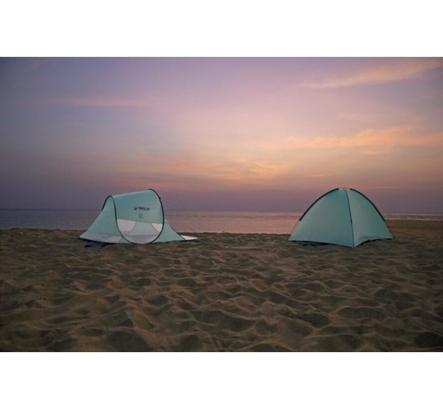 Bestway Tente de plage pop-up - Pavillo - 200x120x90 - Vert - Protection solaire UPF 80 - 2 personnes