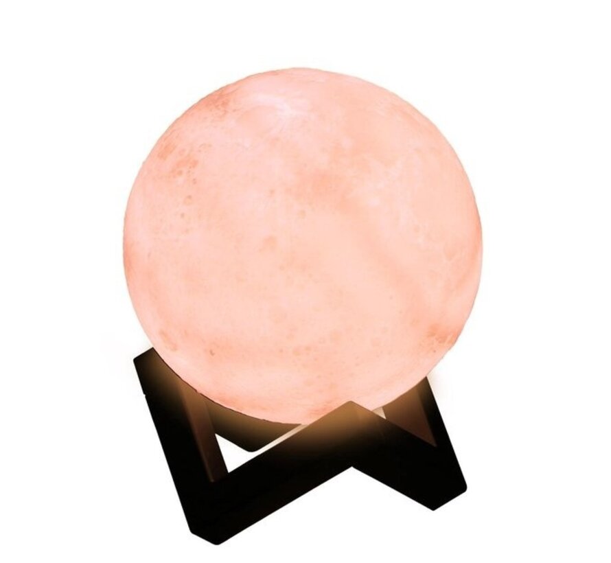 Grundig moon lamp - lampe à poser - Ø12 cm - multicolore - avec télécommande