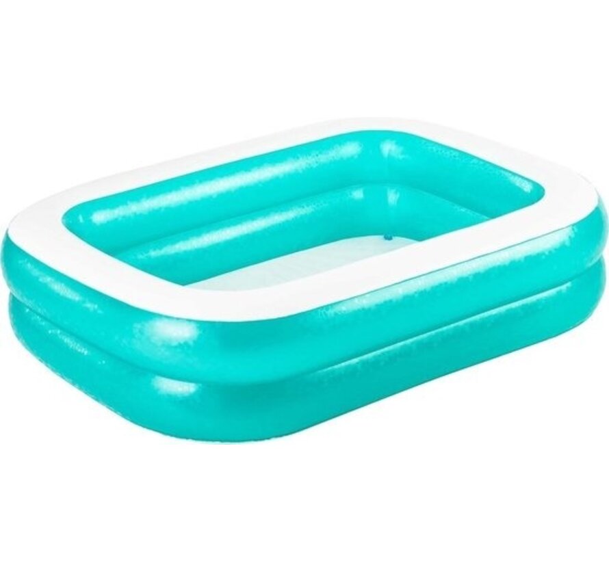 Bestway - Piscine gonflable carrée - 201x150x51 cm - 450L