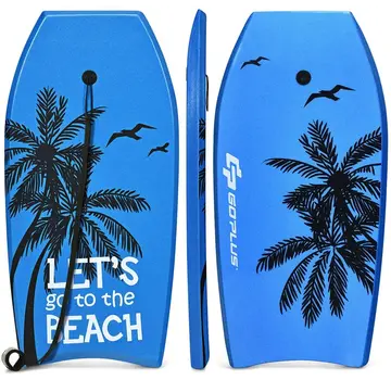 Coast Bodyboard planche de natation légère pour enfants et adultes 106 cm bleu