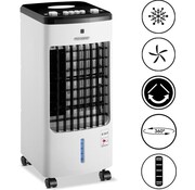 Monzana Monzana Ventilateur de climatisation mobile - 4 fonctions 3.5L - Blanc Noir