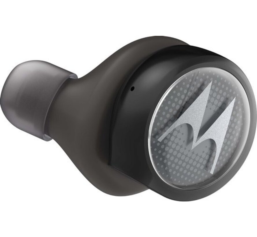 Motorola Earbuds Tech 3 - Ecouteurs - 3-en-1 - Sans fil - Sportloop - Plug in - 18 heures d'autonomie - IPX5 - Noir