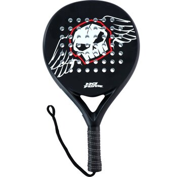 No Fear Raquette de Padel No Fear - Raquette de Padel légère - Noir