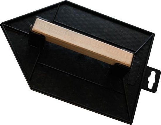 Toolland Planche à poncer, plastique, manche en bois, avec pointe, 270 x 170 mm