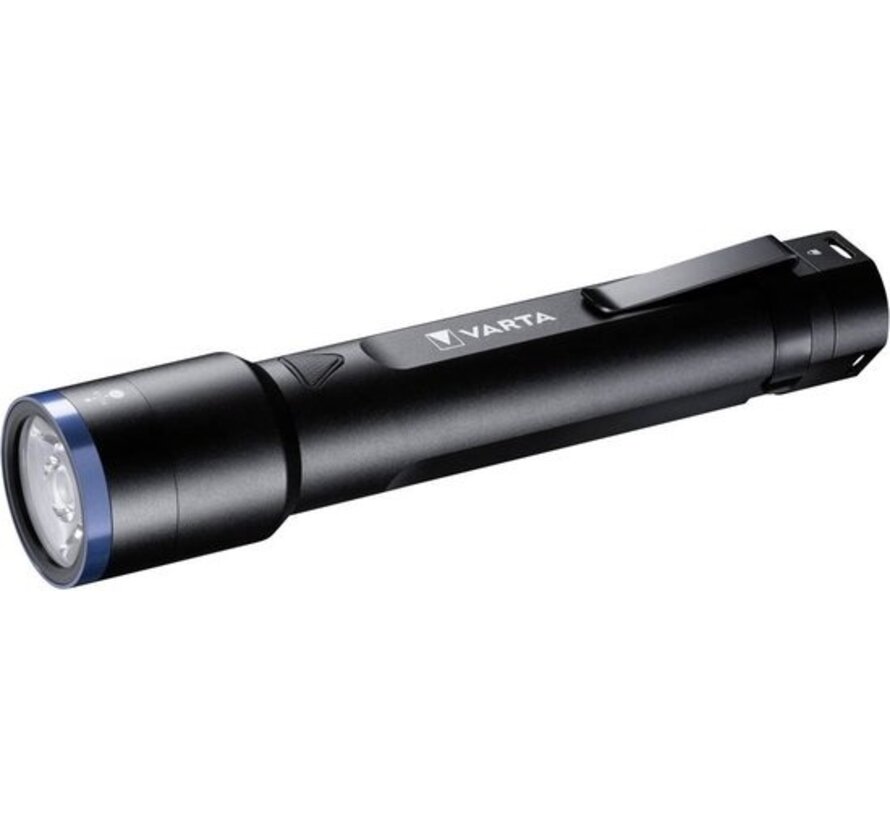 Torche LED Varta - F40 Night Cutter, mise au point progressive, résistante aux éclaboussures et aux chocs