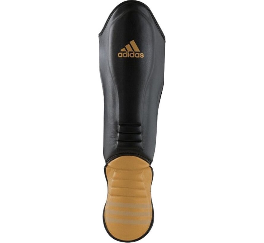 Protège-tibia adidas Hybrid Super Pro Noir/Or Petit