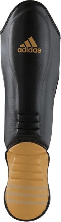 Protège-tibia adidas Hybrid Super Pro Noir/Or Petit