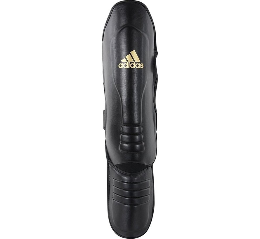 Protège-tibia adidas Hybrid Super Pro Noir/Or Petit