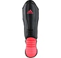 Protège-tibia adidas Hybrid Super Pro noir/rouge extra large