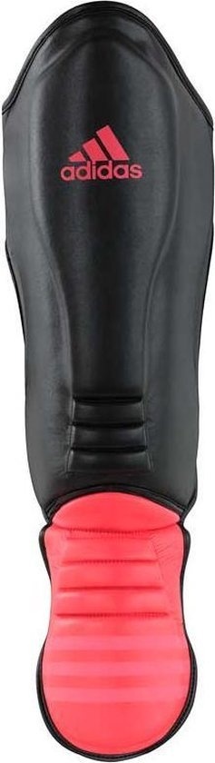 Protège-tibia adidas Hybrid Super Pro Noir/Rouge Petit