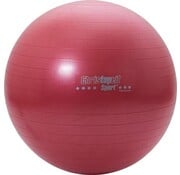 Christopeit Christopeit - Ballon de gymnastique 65cm avec pompe - Rouge
