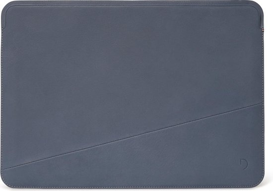 DECODED Frame Sleeve pour Macbook 13 | Cuir pleine fleur - Ash Blue