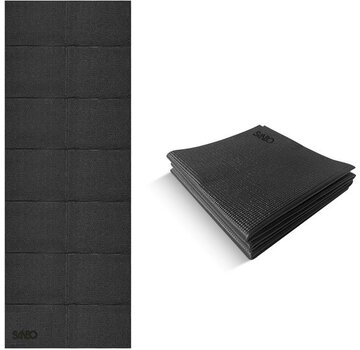 Sanbo Sanbo Tapis de Yoga - Pliable - 173 x 61 Cm - Noir - Fitness - Sport - Antidérapant