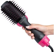 Auronic Brosse soufflante et coiffante 3 en 1 - Auronic  - 1000W - Noir/Rose