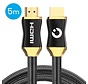 Auronic Câble HDMI 2.0 - 5M - 18Gbps - Haute vitesse et résolution - 4K (60 Hz) - Noir