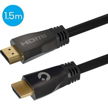 Auronic Auronic HDMI Ultra High Speed 2.1 Cable - Ethernet - Câble mâle-mâle - Noir - 1,5 mètre