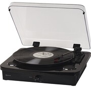 Denver Denver Record Player Dual Bluetooth - Haut-parleurs intégrés - USB - Rétro - Bois - VPL230B