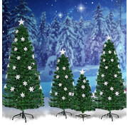 Coast Coast Christmas Tree LED 150 cm arbre de Noël artificiel avec fibre de verre changeur de couleurs vert-1550 cm