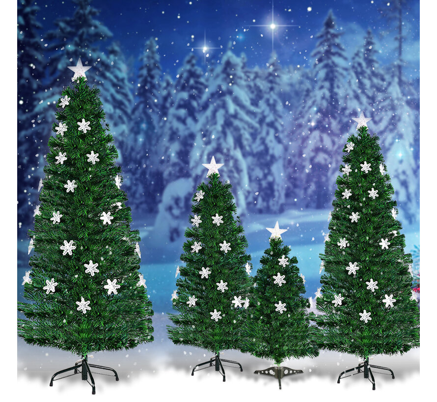 Coast Christmas Tree LED 150 cm arbre de Noël artificiel avec fibre de verre changeur de couleurs vert-1550 cm