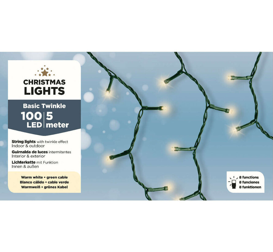 Lumières de Noël Lumières de Noël - 5M - 100 LED