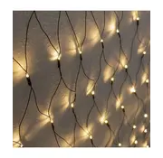 Star-Max Grille lumineuse à LED avec 160 LED blanc chaud, 2x2 m