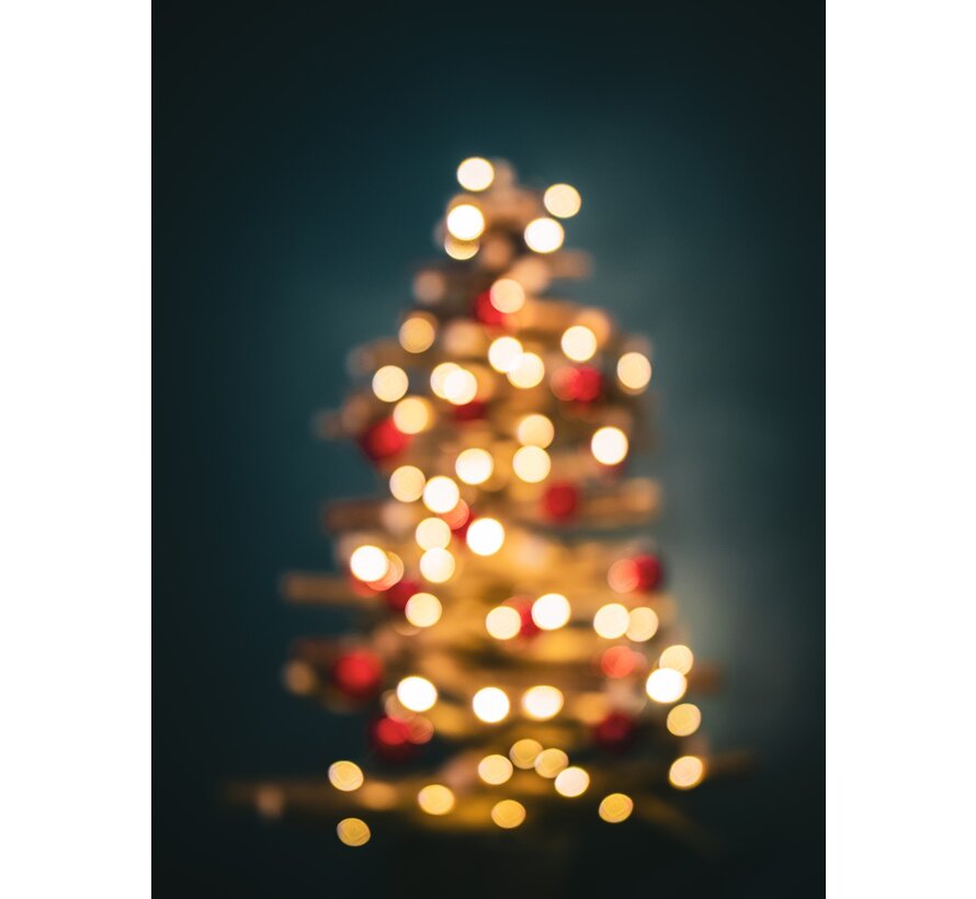Guirlande pour arbre de Noël -  11 m- 560LED - Blanc chaud