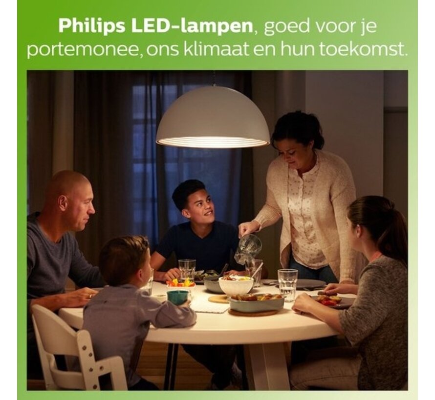 Source lumineuse Philips Glass LED Spiral - Raccord E27 - Dimmable