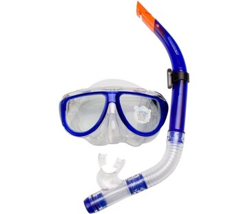 Masque de plongée Waimea avec tuba - Senior - Cobalt