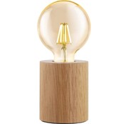 EGLO Turialdo Lampe à poser - E27 - 10 cm - Marron