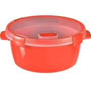 Curver Curver Smart Eco Steamer Plateau rond pour micro-ondes - 1.6L - Rouge