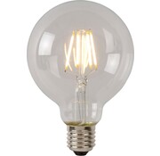Lucide Lucide G95 Lampe à incandescence - Ø 9,5 cm - LED Dimb. - E27 - 1x5W 2700K - Transparent