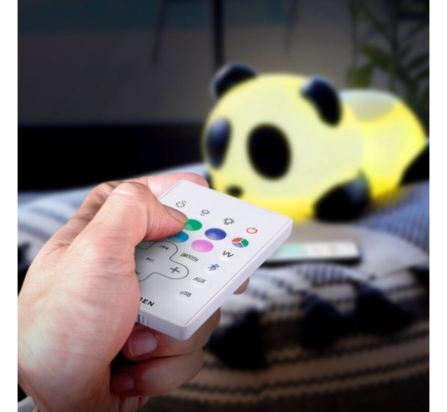 Bigben Lumin'us - Enceinte Bluetooth et lampe pour enfants - Panda 2 - Eclairage LED