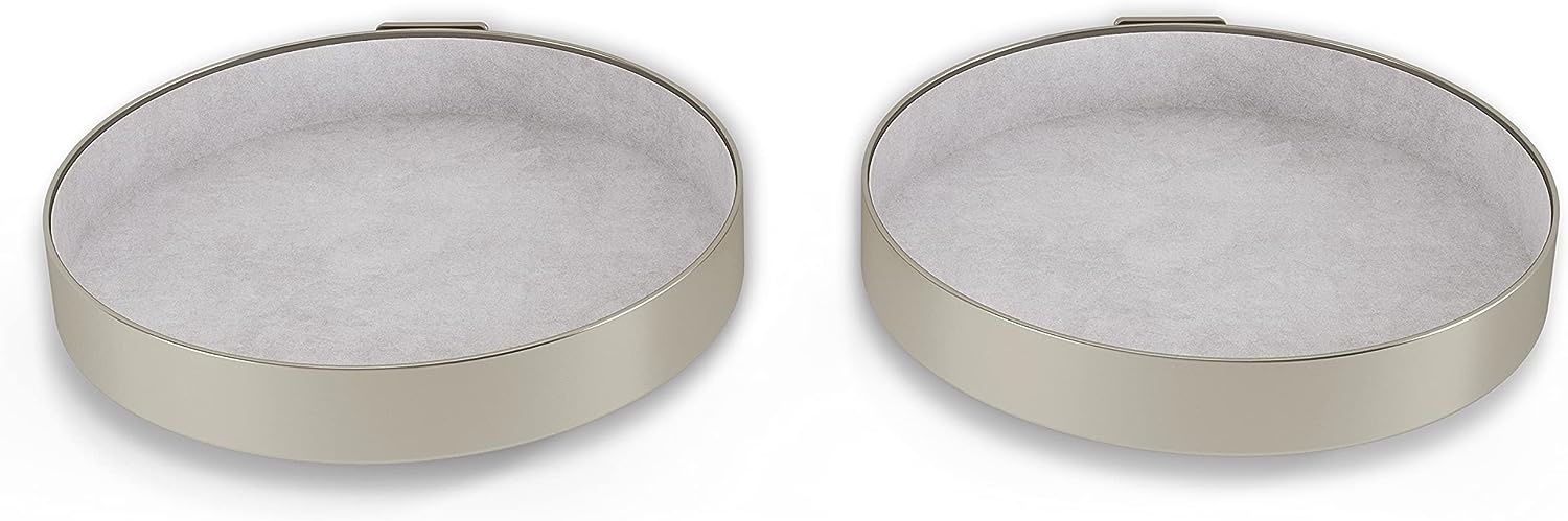 Umbra Tablettes décoratives - Lot de 2 - Nickel