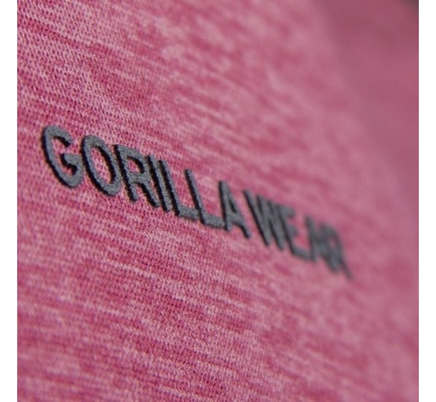 Gorilla Wear - T-shirt Taos - Rouge bordeaux - M