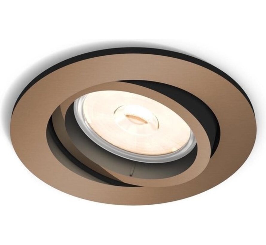 Philips Donegal Downlight - 1 point lumineux - cuivre/laiton