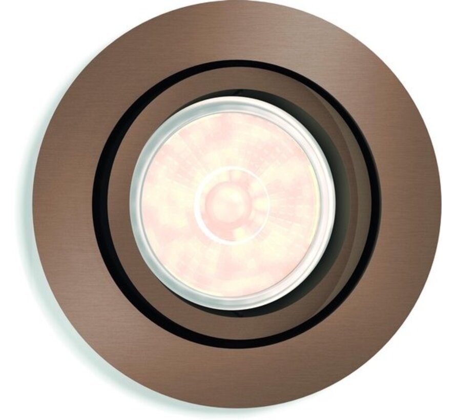 Philips Donegal Downlight - 1 point lumineux - cuivre/laiton