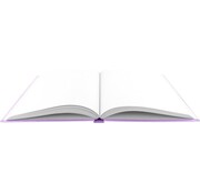Kangaro Carnet de brouillon Kangaro - A4 - violet pastel - 160 pages vierges - couverture rigide - K-5354