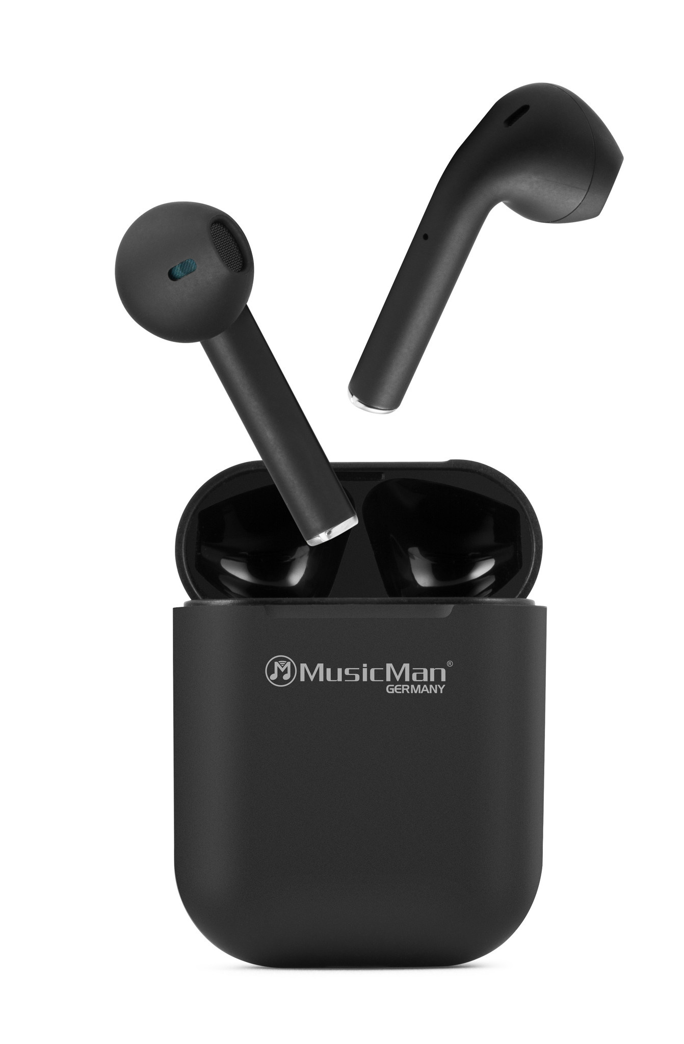 MusicMan écouteurs stéréo sans fil noir