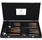 Coffret de couverts Laguiole Style de Vie Luxury Line - 16 pièces - Bois d'olivier