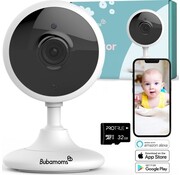 Bubamoms 1080p Full HD Wifi Baby Monitor with Camera and App - Baby Camera - Baby Monitor with App - Baby Monitor - Security Camera