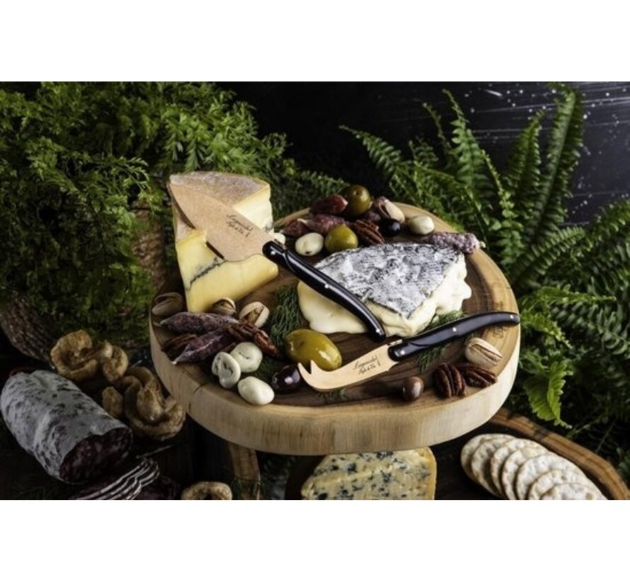 Laguiole Style de Vie Set de couteaux à fromage Prestige Line - 3 pièces - Cuivre