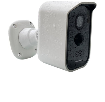 Housetrack Caméra de surveillance 1080P avec application - Caméra Wifi sans fil - Caméra IP intérieure - Caméra de sécurité - Caméra extérieure avec vision nocturne - Caméra intelligente
