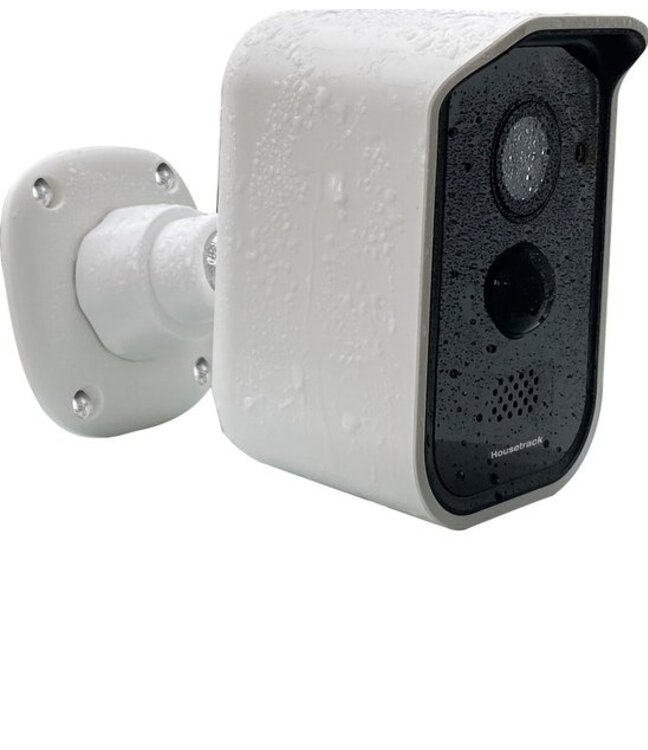 Housetrack Caméra de surveillance 1080P avec application - Caméra Wifi sans fil - Caméra IP intérieure - Caméra de sécurité - Caméra extérieure avec vision nocturne - Caméra intelligente