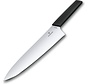 Couteau de chef Victorinox Swiss Modern - 25cm - acier inoxydable/PP Plastic - Noir