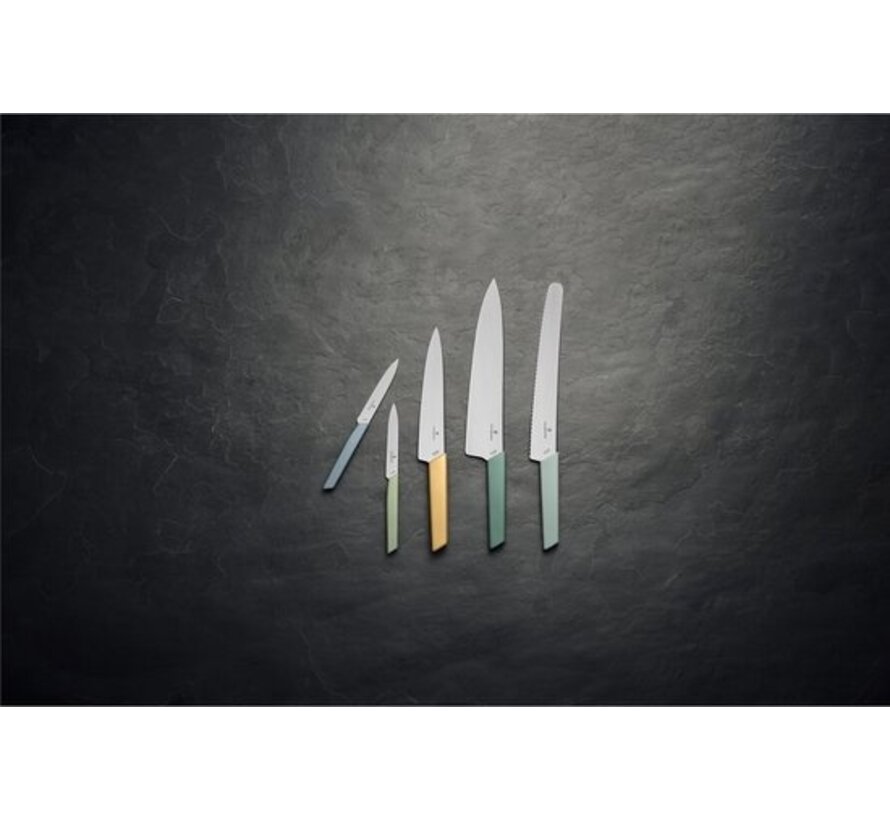 Couteau de chef Victorinox Swiss Modern - 25cm - acier inoxydable/PP Plastic - Noir