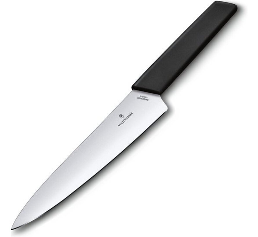 Victorinox Swiss Modern Couteau à viande - 19cm - acier inoxydable/PP Plastic - Noir