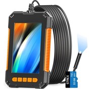 Strex Strex Caméra d'inspection avec écran 10M - 1080P HD - écran LCD 4,3 pouces - étanchéité IP67 - éclairage LED - endoscope - caméra d'inspection - microSD 32gb inclus